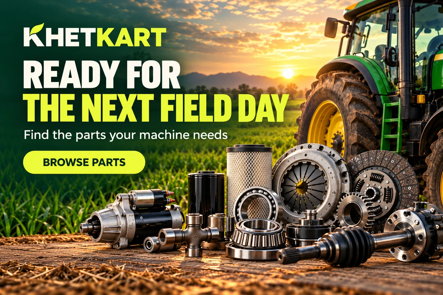 Ready for the next field day